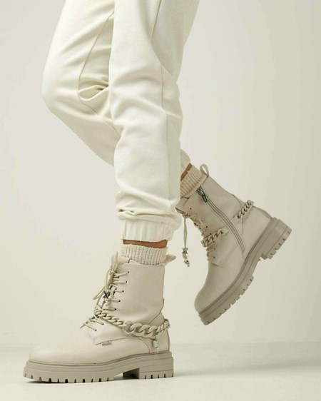 Mexx Ankle boot Fabulous Off White Blanche | 31FHLZRUJ