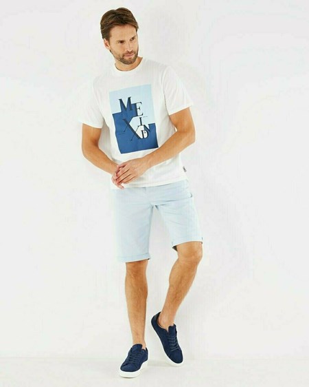 Mexx Chino short Light Blue Bleu | 72PFXAQND