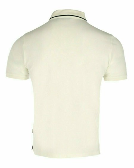 Mexx Colourblock pique polo Off white Blanche | 91RYSQWXV