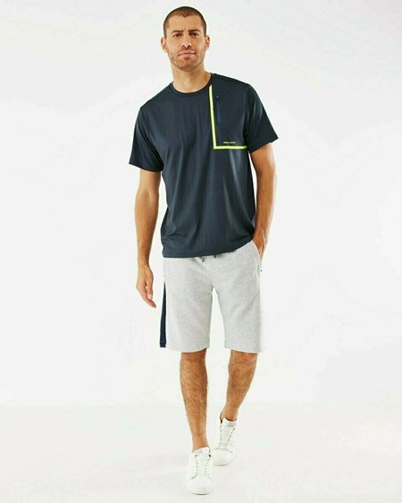 Mexx Corta joggers Grey Melee Grise | 82YQLCAWF