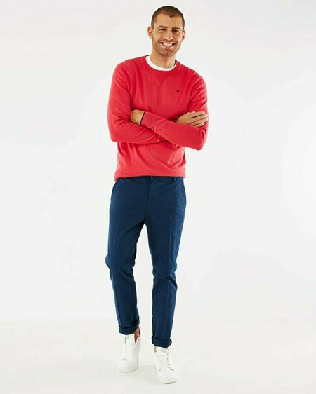 Mexx Crew neck sweater Red Rouge | 28SNMWYKR