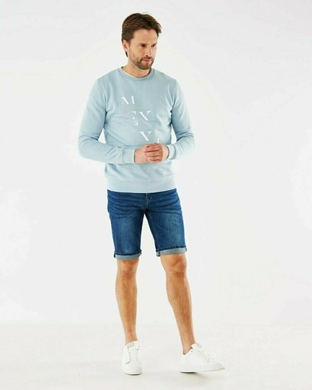 Mexx Crew neck sweatshirt Grey Mint Grise | 25NUQHKAR