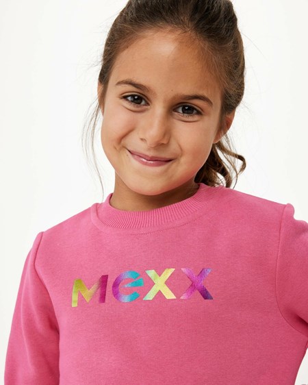 Mexx Crewneck logo carrier Pink Rose | 67AFZREVX
