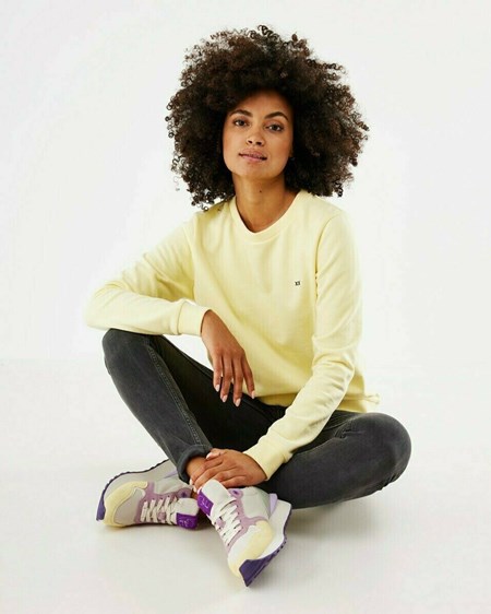 Mexx Crewneck sweater Yellow Jaune | 34MUIHDEY