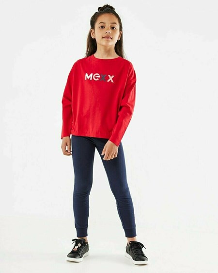 Mexx Cropped shirt LS Red Rouge | 63CRZKNSG