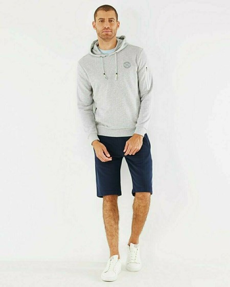 Mexx Encapuchonné sweater Grey Melee Grise | 57EOYABKJ