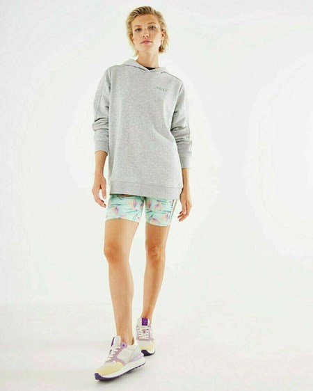 Mexx Encapuchonné sweater Grey Melee Grise | 71YSQTFOU
