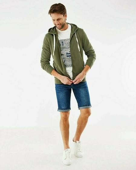 Mexx Encapuchonné zipthrough cardigan Army Green Vert | 12JDCAGZN