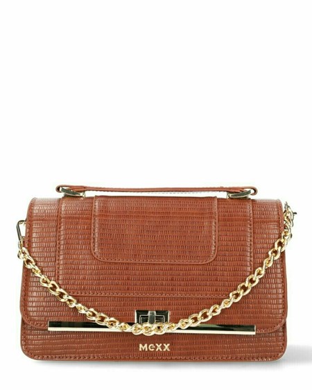 Mexx Flapover crossbody bag Brown Marron | 36YMZNODU