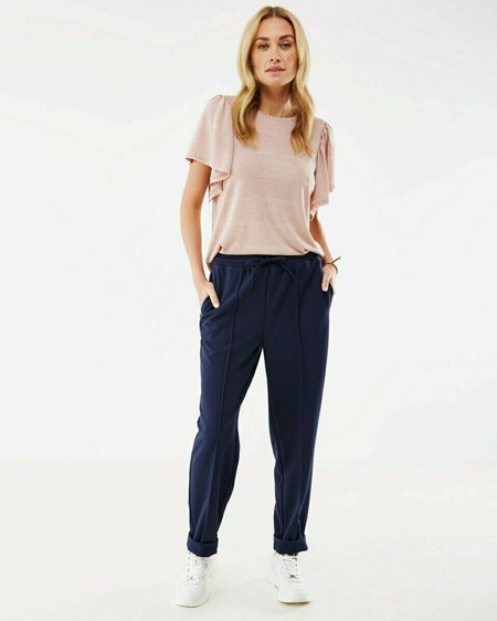 Mexx Flutter sleeve tee Mid Pink Rose | 43XVJHRIE