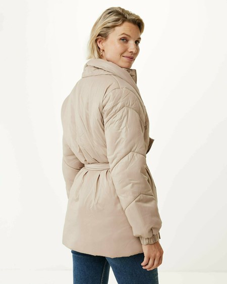 Mexx Hip length padded jacket Beige Beige | 19DAEVWXF