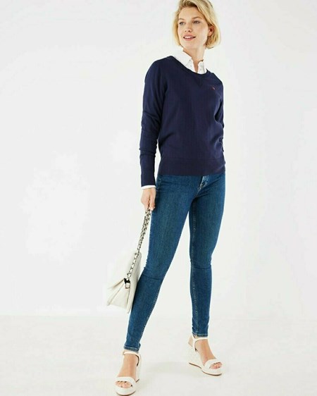 Mexx ILONA pullover Navy Bleu | 03VQYXROZ