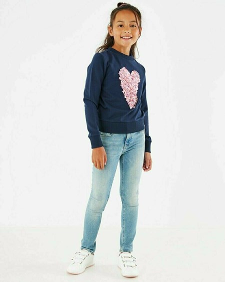 Mexx JUNO Mid waist/ Slim leg jeans Light Vintage Bleu | 93JYCMKFN