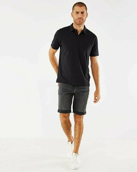 Mexx Jersey polo Black Noir | 21JTOQVEG