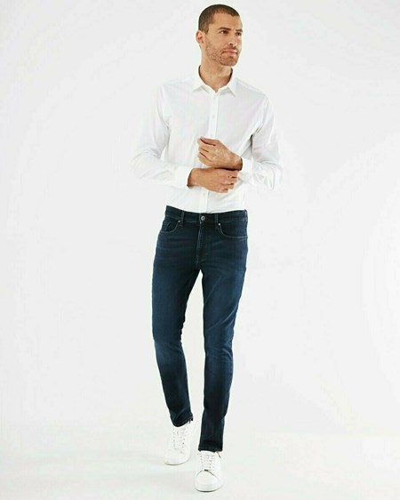 Mexx LOGAN Denim Jeans Blue/Black Noir | 39PGFKVBJ