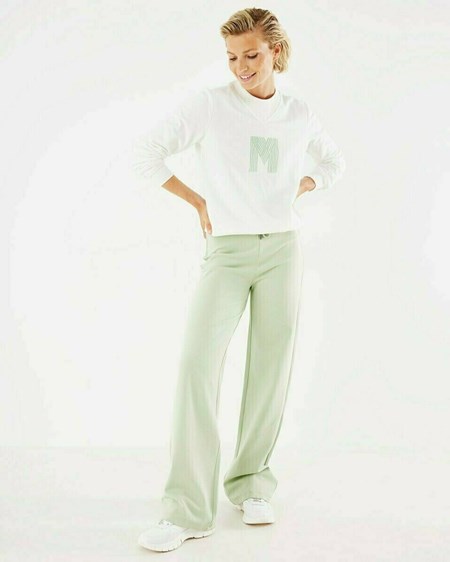 Mexx Larges leg pants Mint Green Vert | 92ZEPDBCS