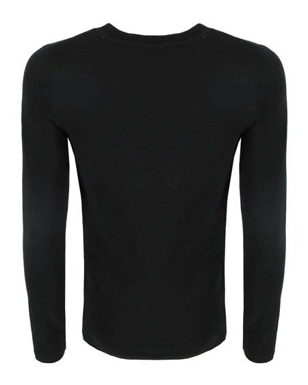 Mexx Long sleeve artwork t-shirt Black Noir | 64SMXNDFT