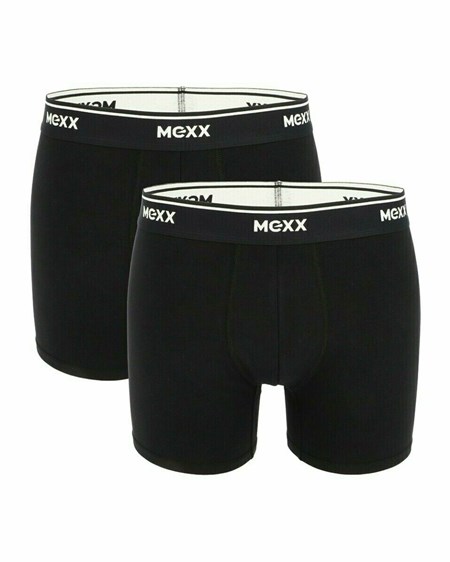 Mexx MEXX Boxershorts 2-pack Black/Black Noir | 58FMXAQDO
