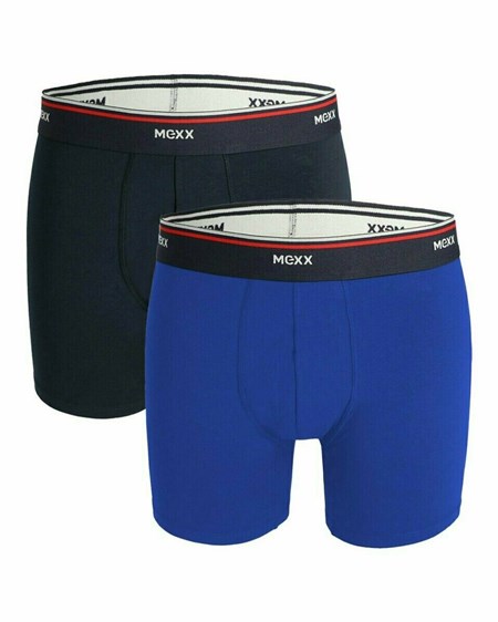 Mexx MEXX Boxershorts 2-pack Navy/Cobalt Multicolour | 51LIEJRPU