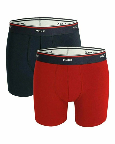 Mexx MEXX Boxershorts 2-pack Navy/Red Multicolour | 23RKMDIYP