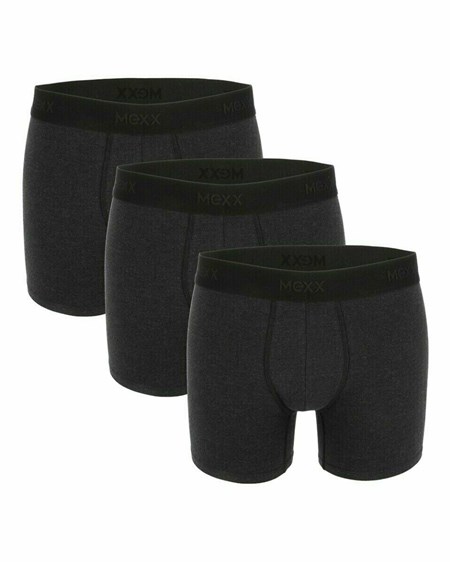Mexx MEXX Boxershorts 3-pack Black Melee/Black Melee/Black Melee Noir | 51IPWJQLT