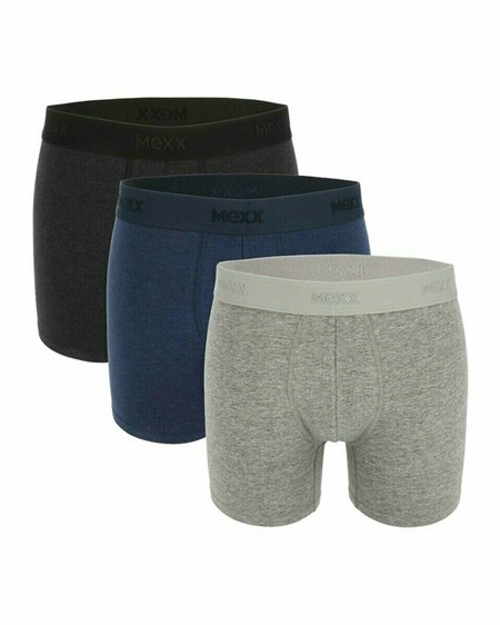 Mexx MEXX Boxershorts 3-pack Black Melee/Navy Melee/Mid grey melee Multicolour | 65NELDFVP