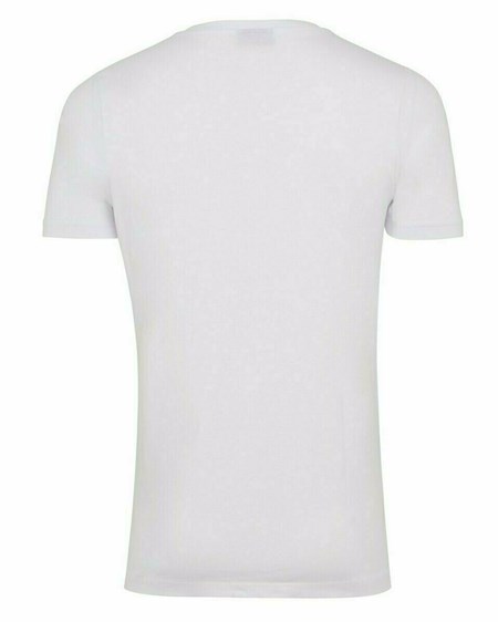 Mexx Men T-Shirt Round-Neck White Blanche | 26XYTBEOV