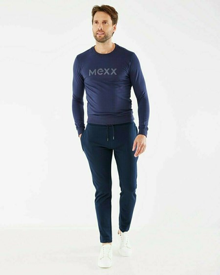 Mexx Mexx Men Jogging Pants Navy Bleu | 07GNZWUTD