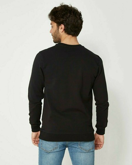 Mexx Mexx Men Pull with HD print Black Noir | 94OPYJXZR