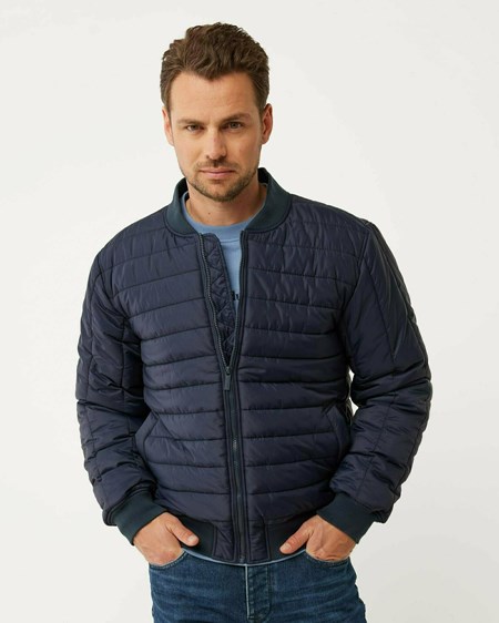 Mexx Nylon bomber Navy Bleu | 29XHKJMED