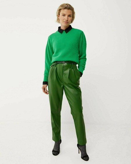 Mexx PU pants Green Vert | 82SHFKEPV