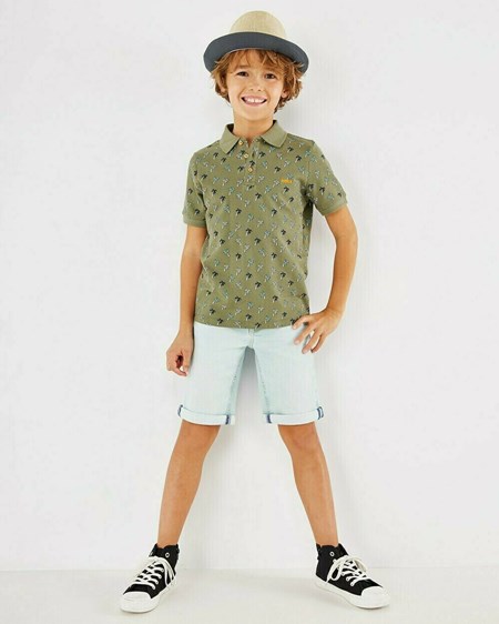 Mexx Pique polo Army Green Vert | 46GYSLEOP