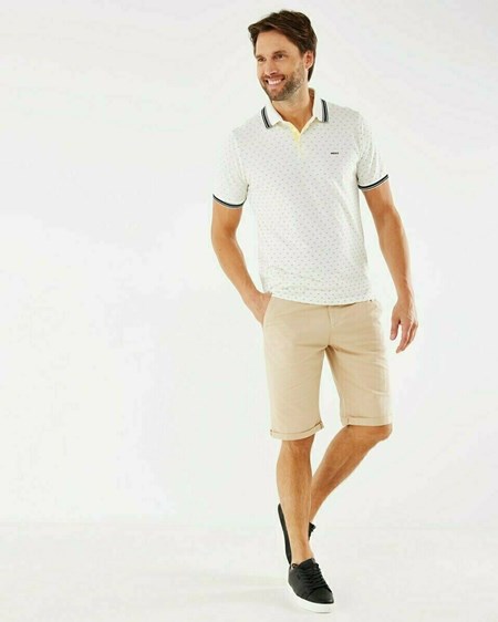 Mexx Pique polo Off white Blanche | 53GUCOPBR