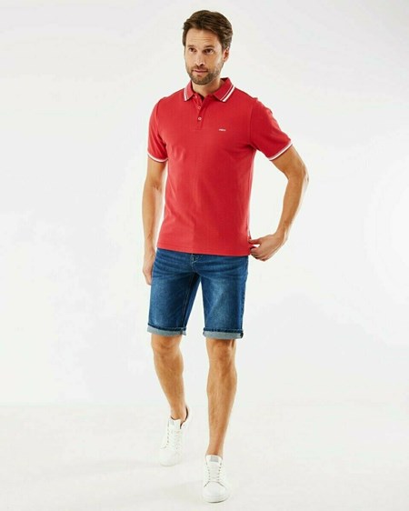 Mexx Pique polo Red Rouge | 95JRKHNXE