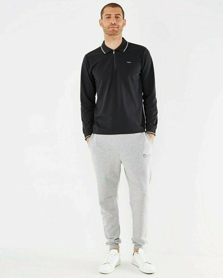 Mexx Polo LS Black Noir | 95LDBIKJH
