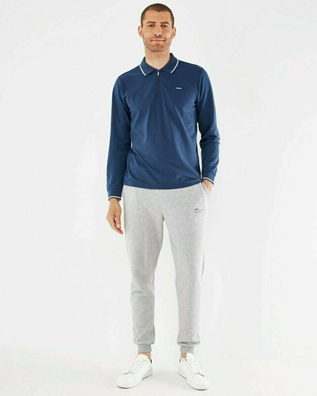 Mexx Polo LS Navy Bleu | 40HPDCYMG