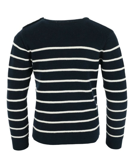 Mexx Rayé pullover Navy Bleu | 45CRIZPAM