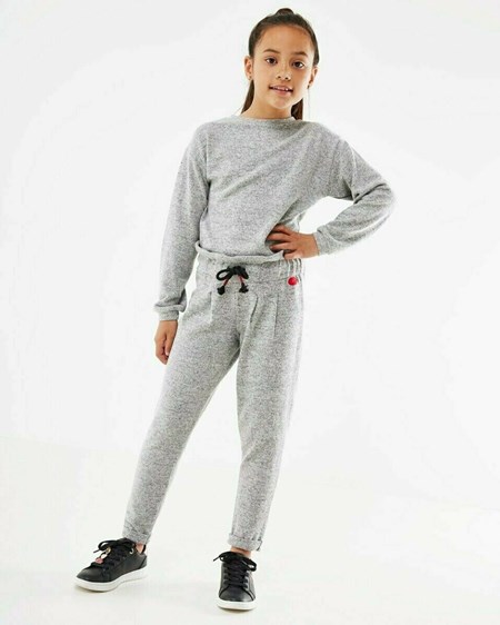 Mexx Rib velours jogger Dark Grey Grise | 70VSBMTYF