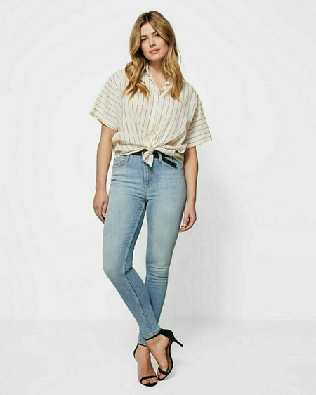 Mexx Shortsleeve blouse Off White Blanche | 85CILHAKO