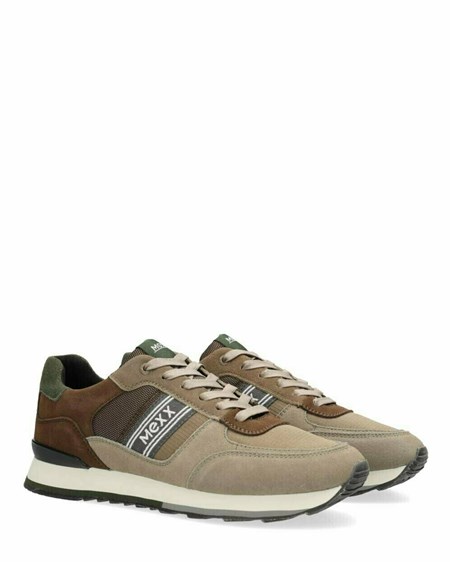 Mexx Sneaker Hoover Taupe/Dark Brown Taupe | 02SFLVDPH