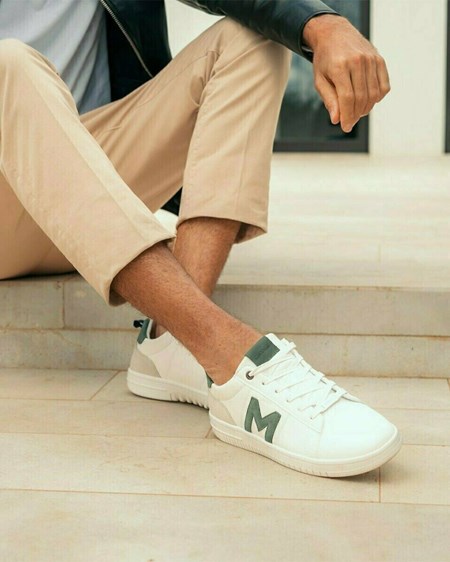 Mexx Sneaker Joah White/Green Blanche | 46LJUFZRM