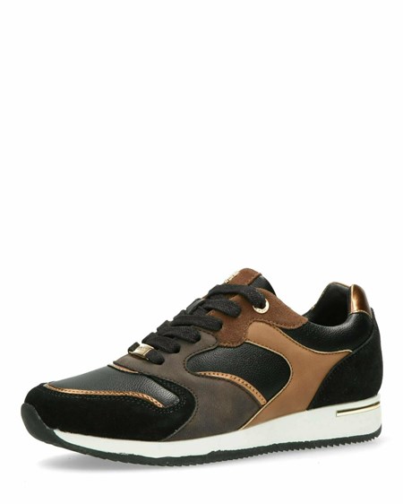 Mexx Sneaker Khloe Black/Brown Noir | 90YQHPKRM