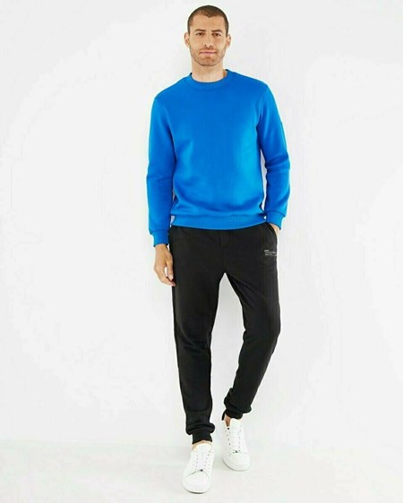 Mexx Sweatshirt Cobalt Bleu | 52KLEMUQB