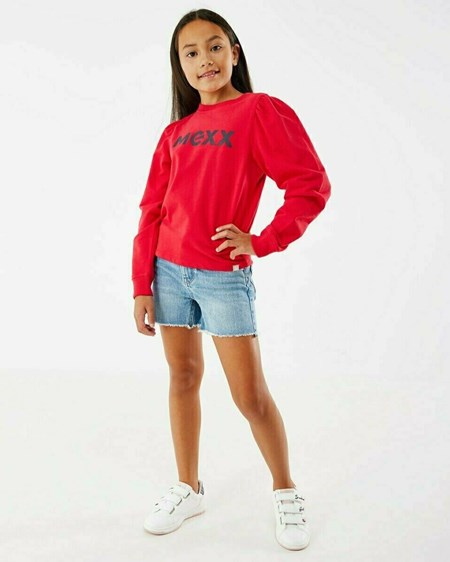 Mexx TINA SHORT Mid waist/ Regular leg denim Light Bleach Bleu | 24SJGPYCD
