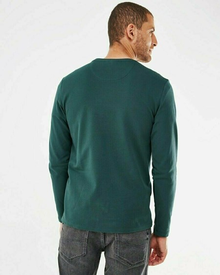 Mexx T-Shirt LS Dark Green Vert | 24PXEBDKC