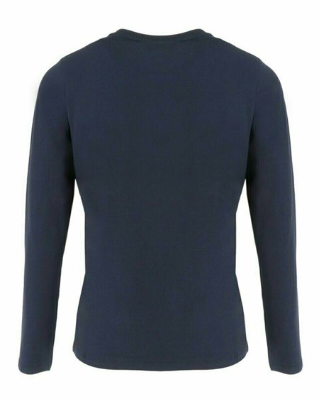 Mexx T-Shirt LS Navy Bleu | 37AMBXUQC
