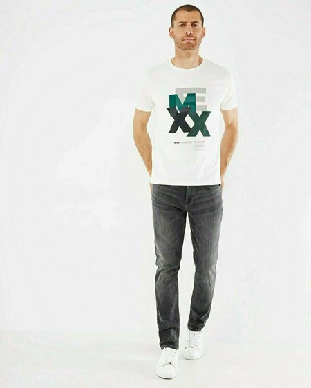 Mexx T-Shirt SS Off white Blanche | 56VUNAJDZ