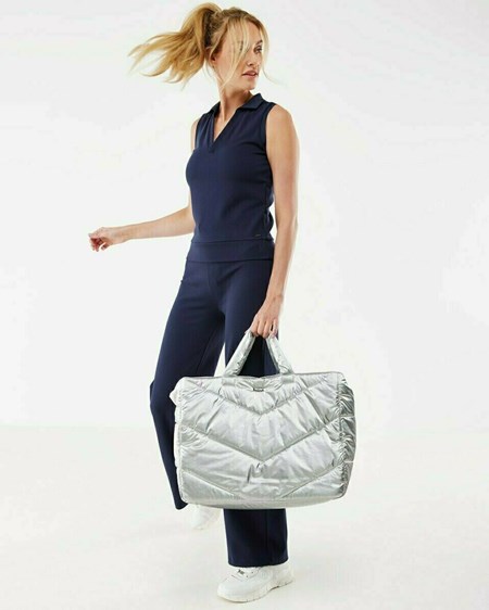 Mexx Tote bag Silver Argent | 41VQPNXUS