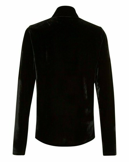 Mexx Velvet top Black Noir | 38DGYQTAN