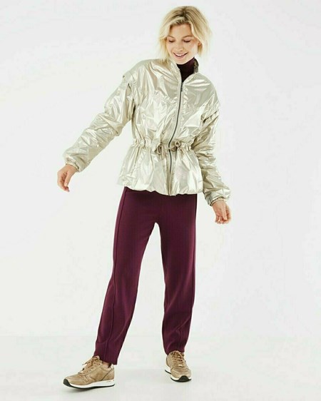 Mexx Vent Jacket Sand Metallic Beige | 64JBHMDVF
